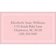 Pink Script Monogram Luggage Tags Image 2 of 3